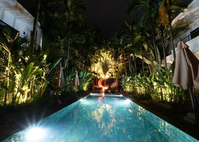 Villa Tropical 2br Garden Pool Villa, Apple Music, Padel Siem Reap